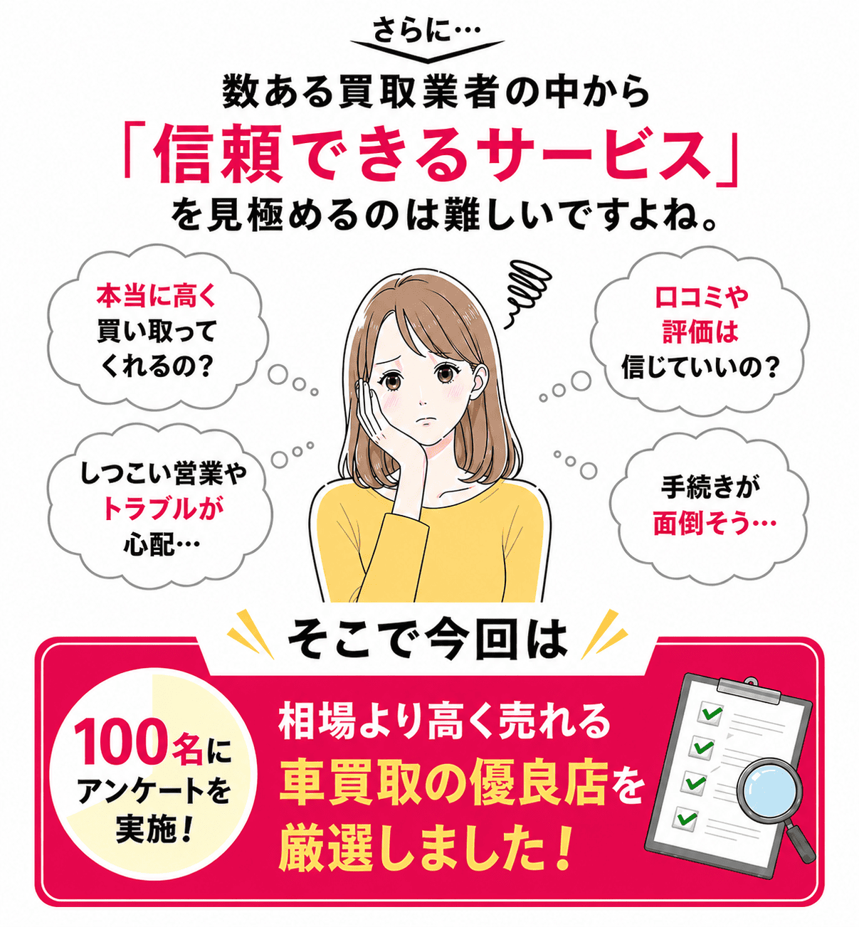 どこが一番高く売れるのか