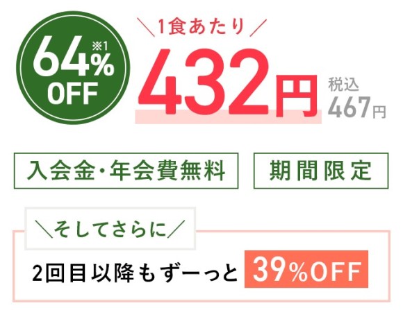 64％オフ