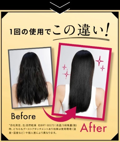 1回の使用でこの違い